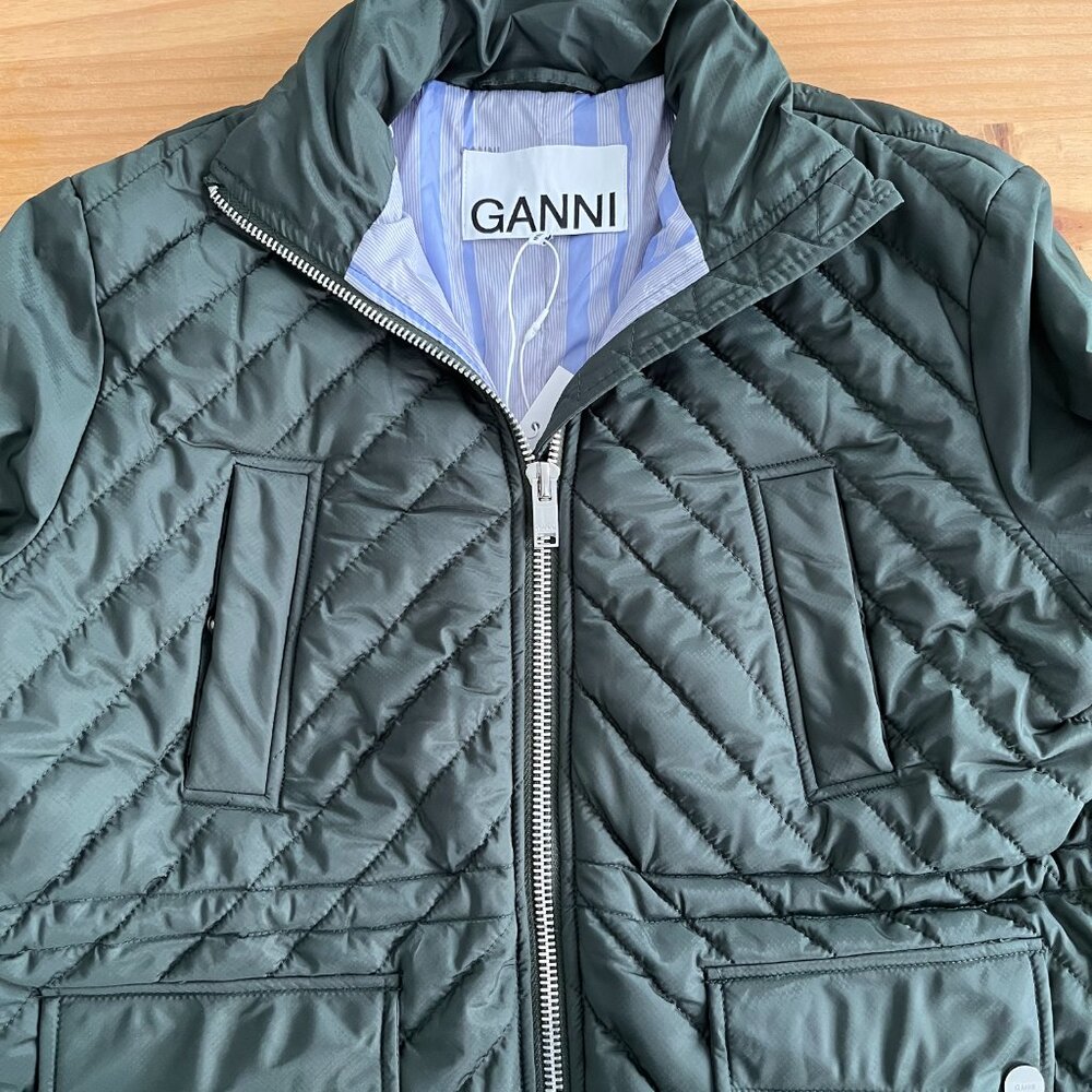 Ganni quilted jacket